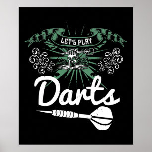 Affiche Darts - Let's Play Darts