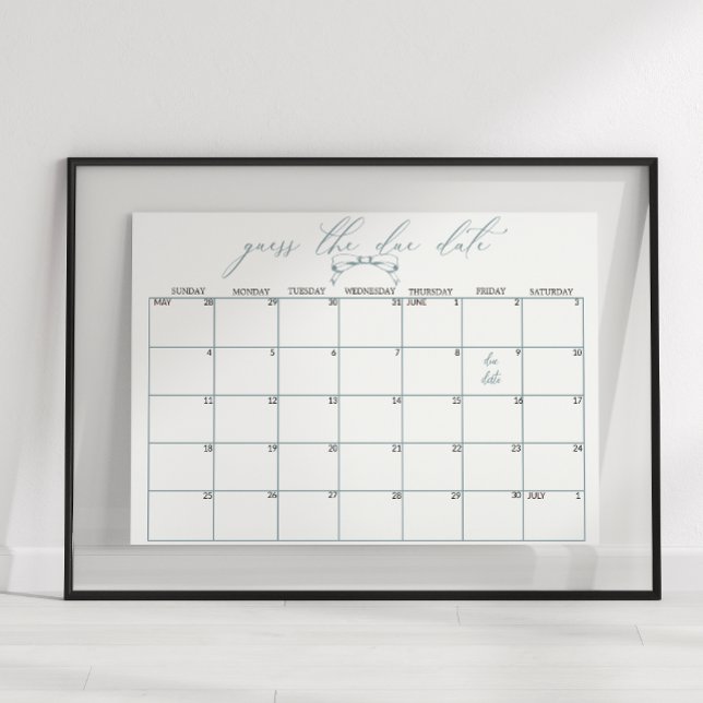 Affiche Date de naissance de bébé Shower Floral Timeless V (Créateur téléchargé)