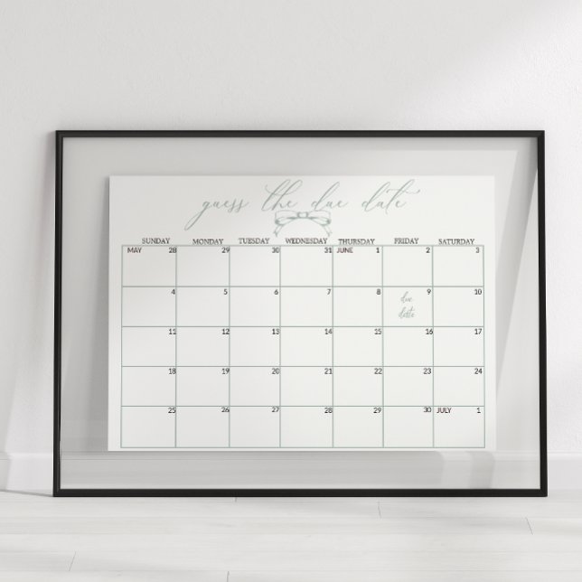 Affiche Date de naissance de bébé Shower Floral Timeless V (Créateur téléchargé)