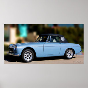 AFFICHE DATSUN 1965 FOLÂTRE L'AFFICHE 1600
