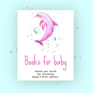 Affiche Dauphin aquarelle - Livres pour bébé