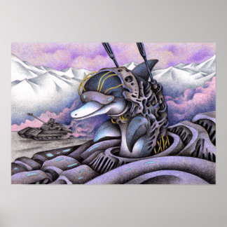 Affiche Dauphins Militaires de Guerre