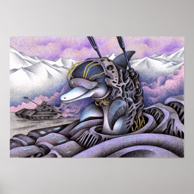 Affiche Dauphins Militaires de Guerre (Devant)