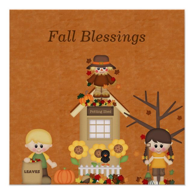 Affiche d'automne (Devant)