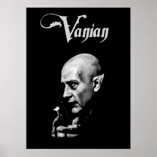 Affiche Dave Vanian Nosferatu Live