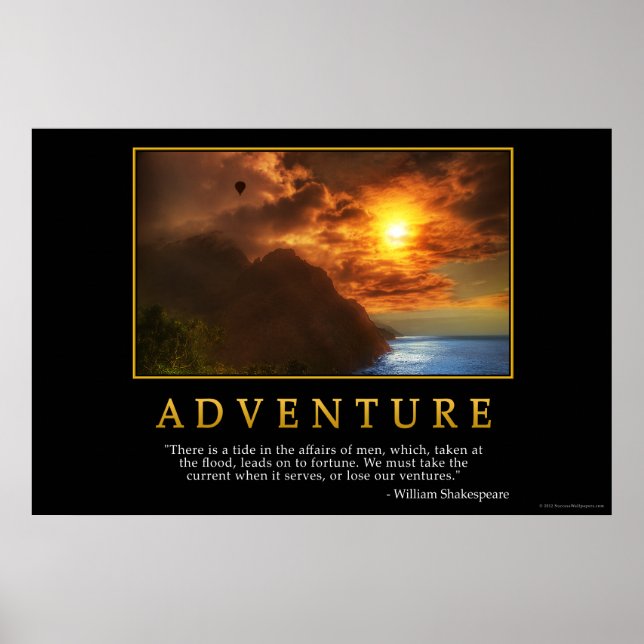 Affiche d'aventure (Devant)