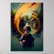 Affiche d'Aventurier Halfling | D&D Art 5