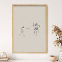 David et Goliath, Art de Jésus, Croquis de la Bibl