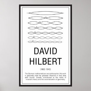 Affiche David Hilbert
