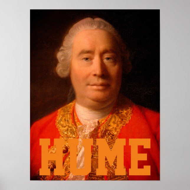 Affiche David Hume (1766 Allan Ramsay portrait) (Devant)