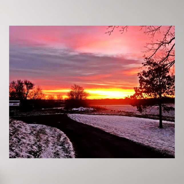 AFFICHE DAWN IN WINTER (Devant)