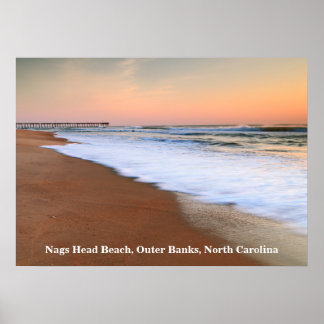 Affiche Dawn Seascape at Nags Head Beach