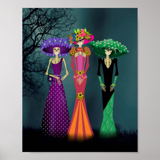 Affiche Day of the Dead Ladies (Devant)