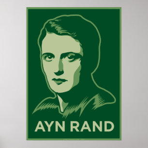 Affiche d'Ayn Rand