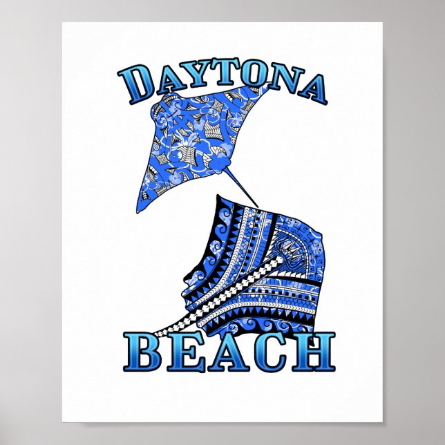 Affiche Daytona Beach (Devant)