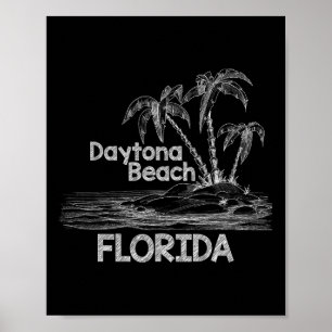 Affiche Daytona Beach Family Vacances Chemise de croisière