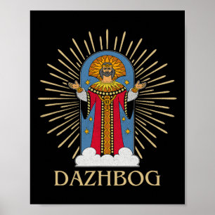 Affiche Dazhbog Ancien Mythe Slav Paganisme Russi