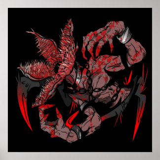 Affiche DBD Dead by Daylight Demogorgon