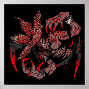 Affiche DBD Dead by Daylight Demogorgon