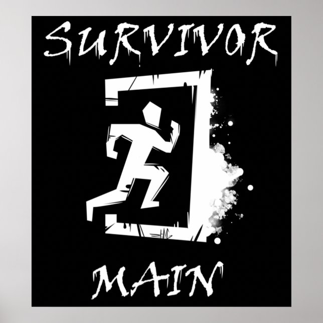 Affiche DBD Dead by Daylight Survivor Main (Devant)