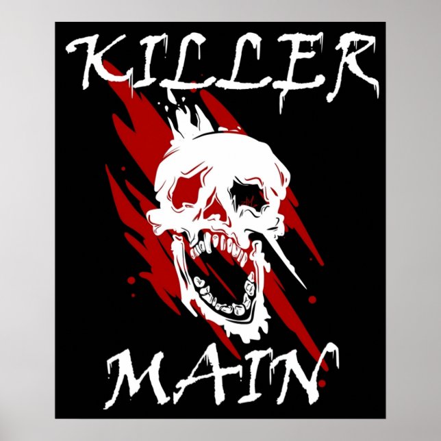 Affiche DBD Debout par Daylight Killer Main (Devant)
