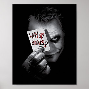 Affiche Dc Dark Knight Photo Pourquoi si sérieux Haut de T