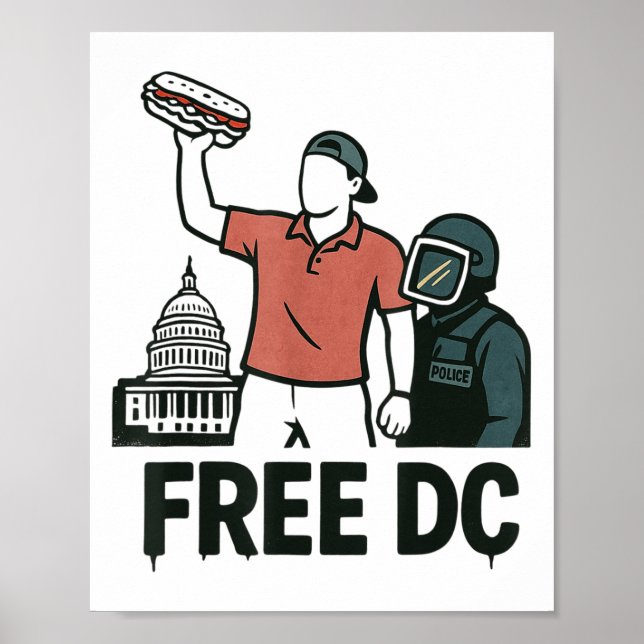Affiche Dc Sandwich Guy Le Sandwich Guy Gratuit Dc (Devant)