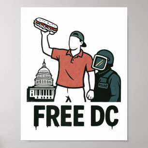 Affiche Dc Sandwich Guy Le Sandwich Guy Gratuit Dc Premium