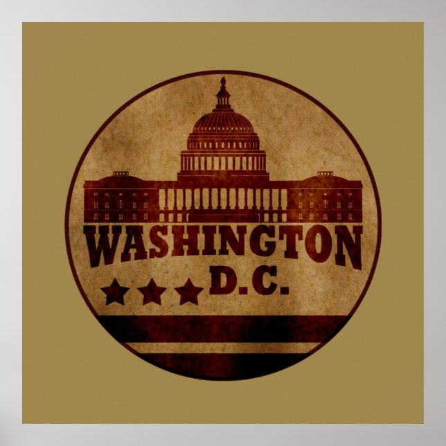 Affiche dc washington (Devant)