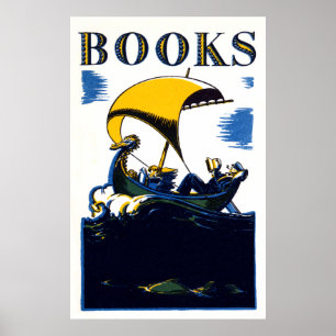 Affiche de 1930 livres