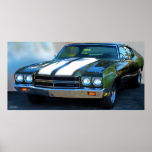 AFFICHE DE 1970 CHEVELLE