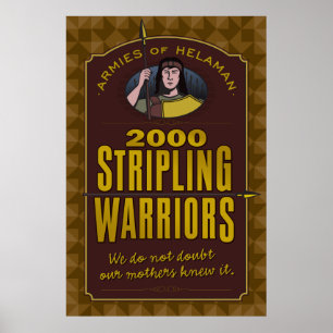 Affiche de 2000 Stripling Warriors.