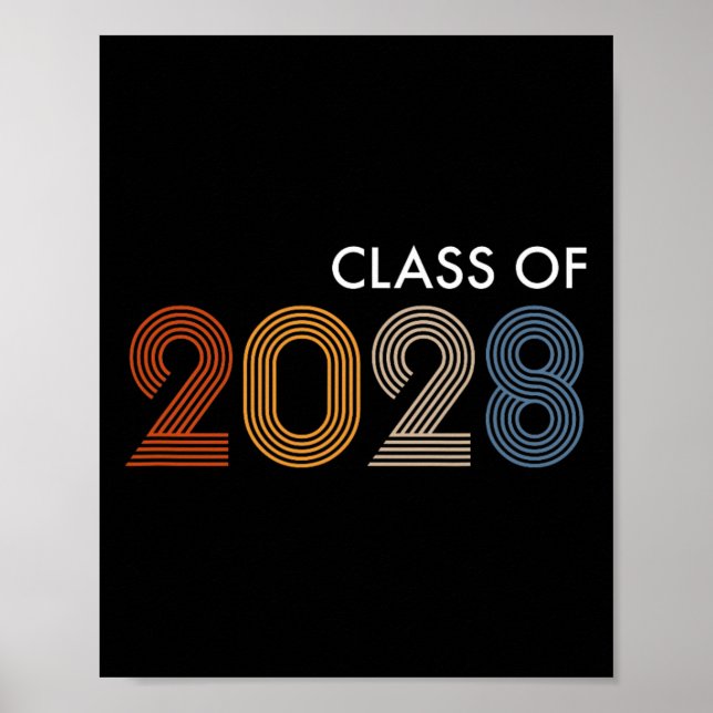Affiche De 2028 Collège Université Lycée Future Grad (Devant)