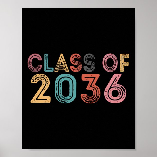 Affiche De 2036 Augmenter Avec Moi Graduation 2036 (Devant)
