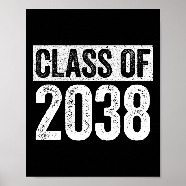 Affiche De 2038 Senior 2038 Graduation (Devant)