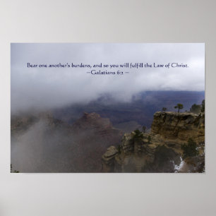 Affiche de 6:2 de Galatians