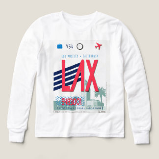 Affiche de bagages de l'aéroport de Los Angeles