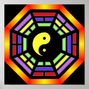 Affiche de Bagua Yin Yang