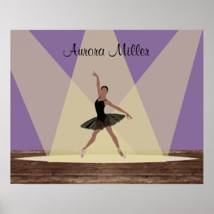 Affiche de ballerine de Prima