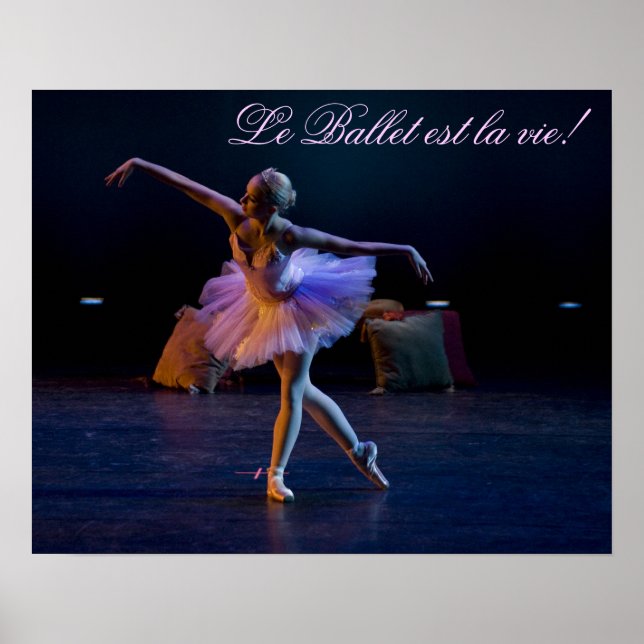 Affiche de ballet (Devant)