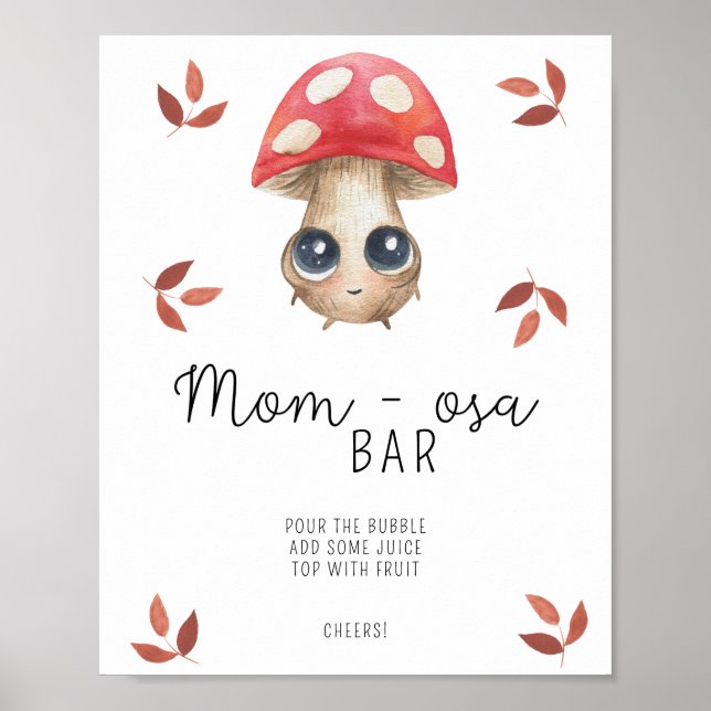 Affiche de bar de mom-osa / Bar de Mim-osa (Devant)