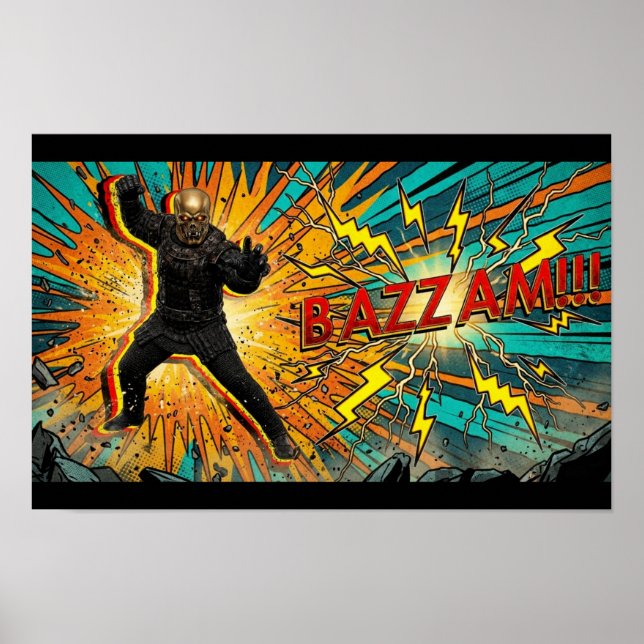 affiche de bazzam de callisthénie (Devant)
