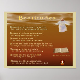 Affiche de béatitudes