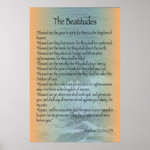 Affiche de béatitudes (surf de Sanibel)