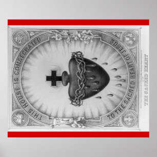 Affiche de bénédiction de la maison