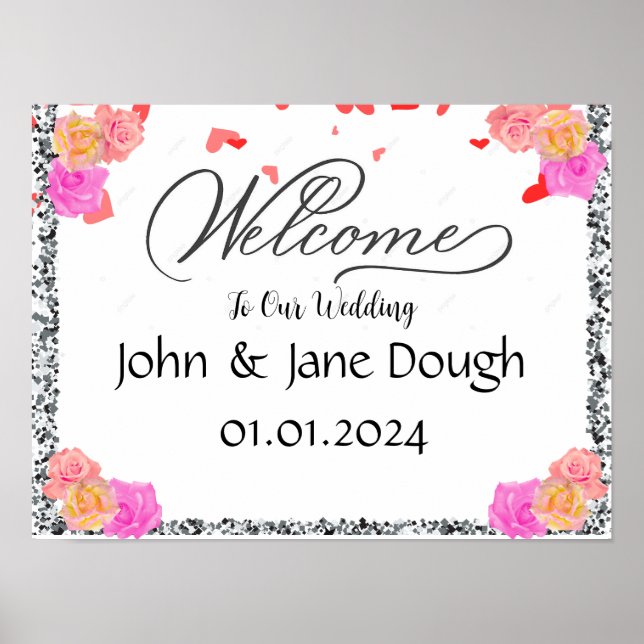 Affiche de bienvenue (Devant)