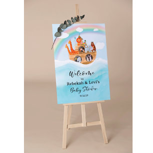 Affiche de bienvenue Arc Arc de Noé