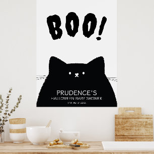 Affiche de bienvenue Baby shower de Little Boo Hal
