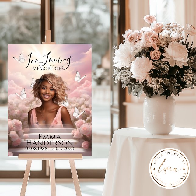 Affiche de bienvenue commémorative des papillons c (Créateur téléchargé)