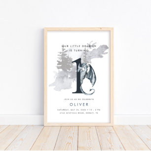 Affiche de bienvenue d'anniversaire de nos petits